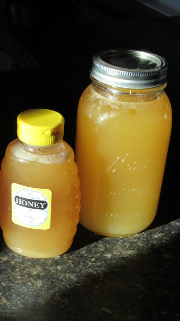 Raw Honey, 6# (half gallon)